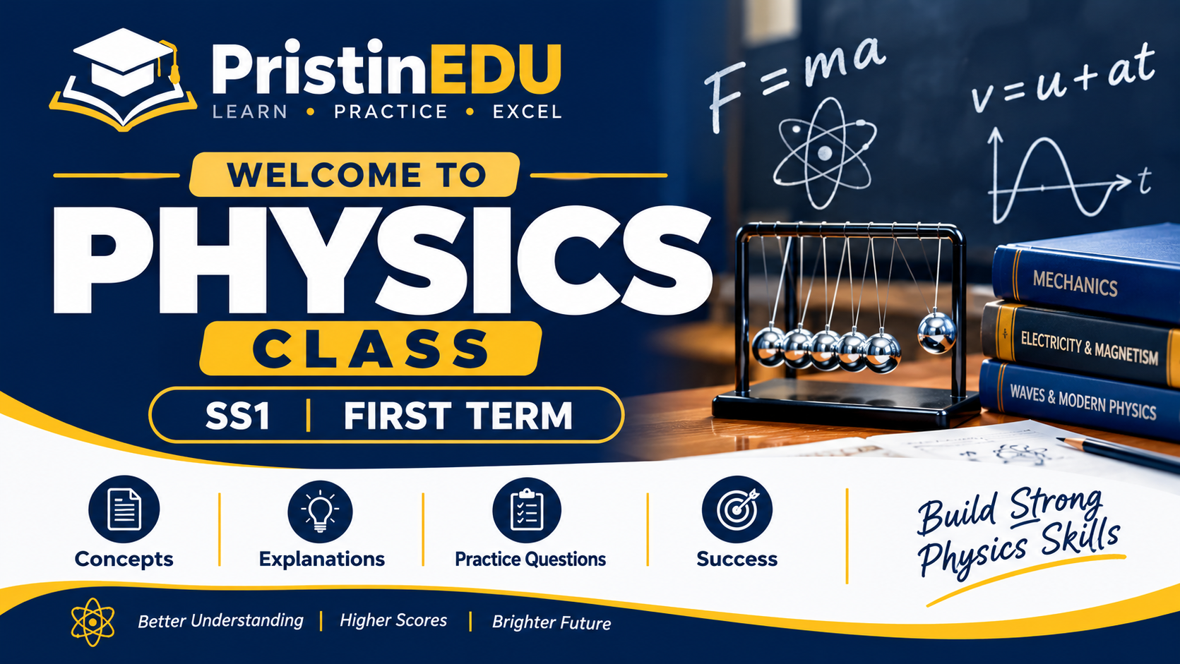 Learn Physics SS1 First Term